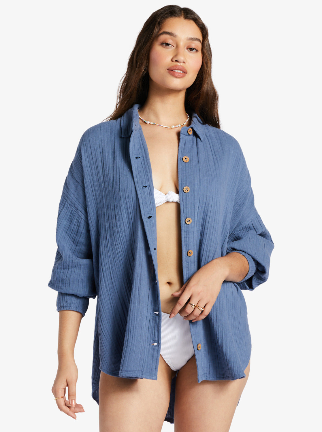 Roxy Mellow Morning Woven Top BNGO M