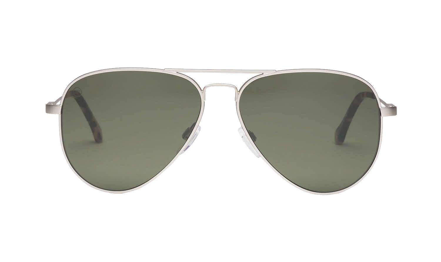 Electric AV1 Sunglasses Silver Ohm Grey Aviator