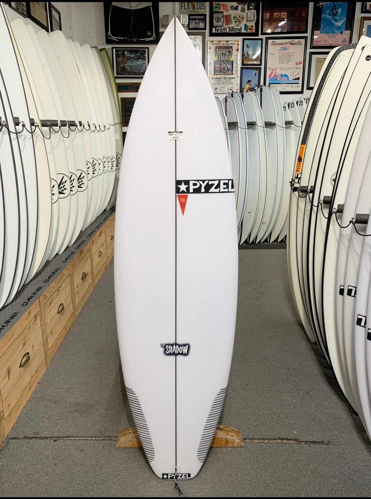 Pyzel Surfboards The Shadow Futures Fins 5ft7in