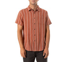 Katin Alan Short SLeeve Woven Shirt Red Clay S