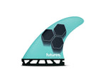 Futures Fins AM1 Honeycomb Thruster Fin Set Teal-Navy M