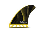 Future Fins P6 Honeycomb Thruster Fin Set Yellow M