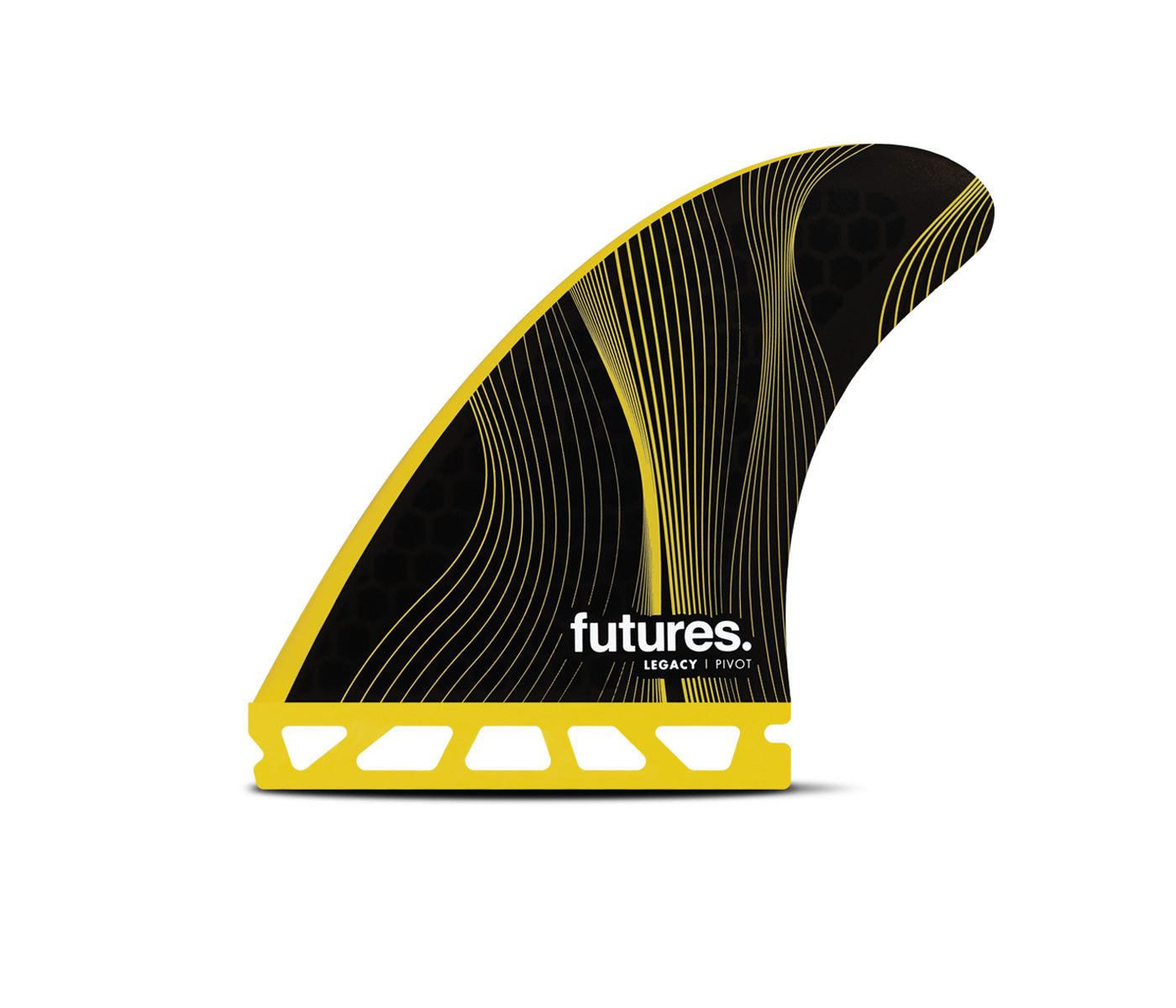 Future Fins P6 Honeycomb Thruster Fin Set Yellow M