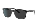 Ray Ban 0RB4374 Polarized Sunglasses BlackTransparent Black