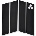 Channel Islands Surfboards 4 Piece Front Traction Pad 001-Black