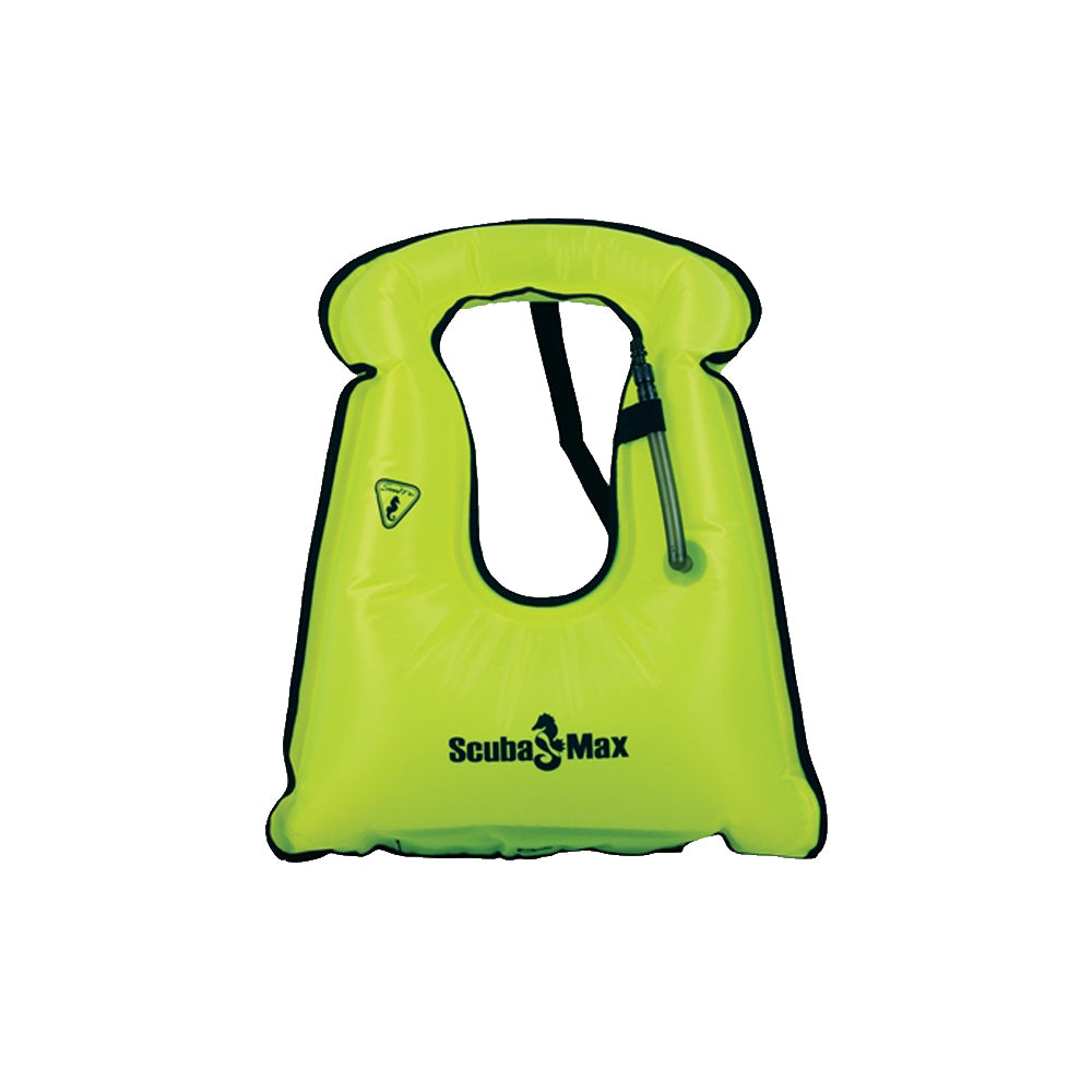 Scuba Max Snorkeling Vest  Neon-Yellow XL