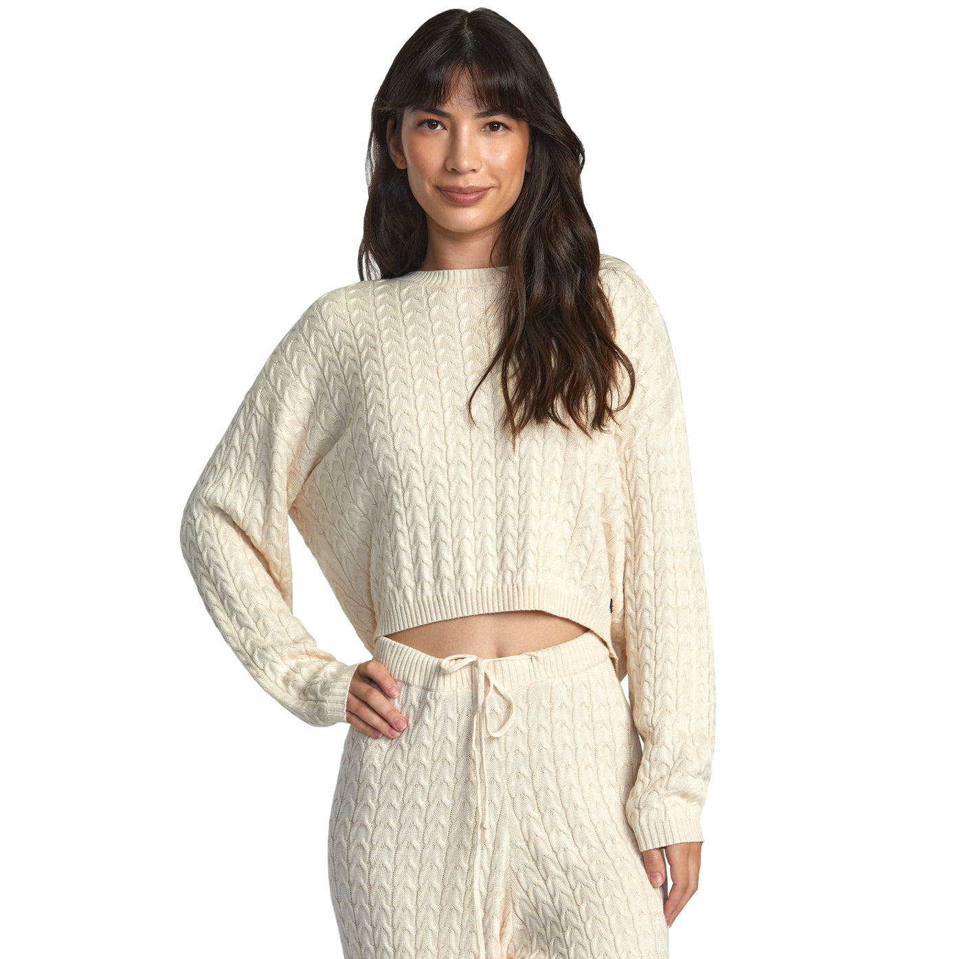 RVCA Soft Cable Sweater TFH0 XS
