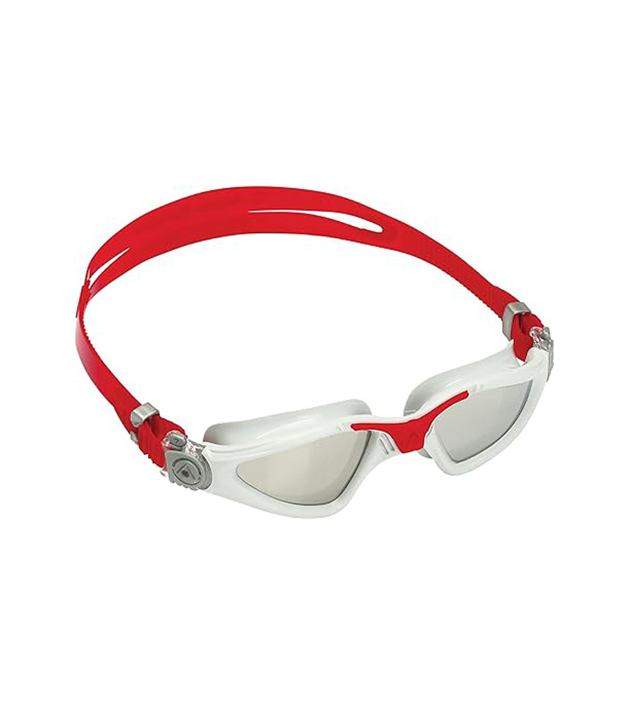 Aqua Sphere Kayenne Swim Goggles LightGray/Red/Silver