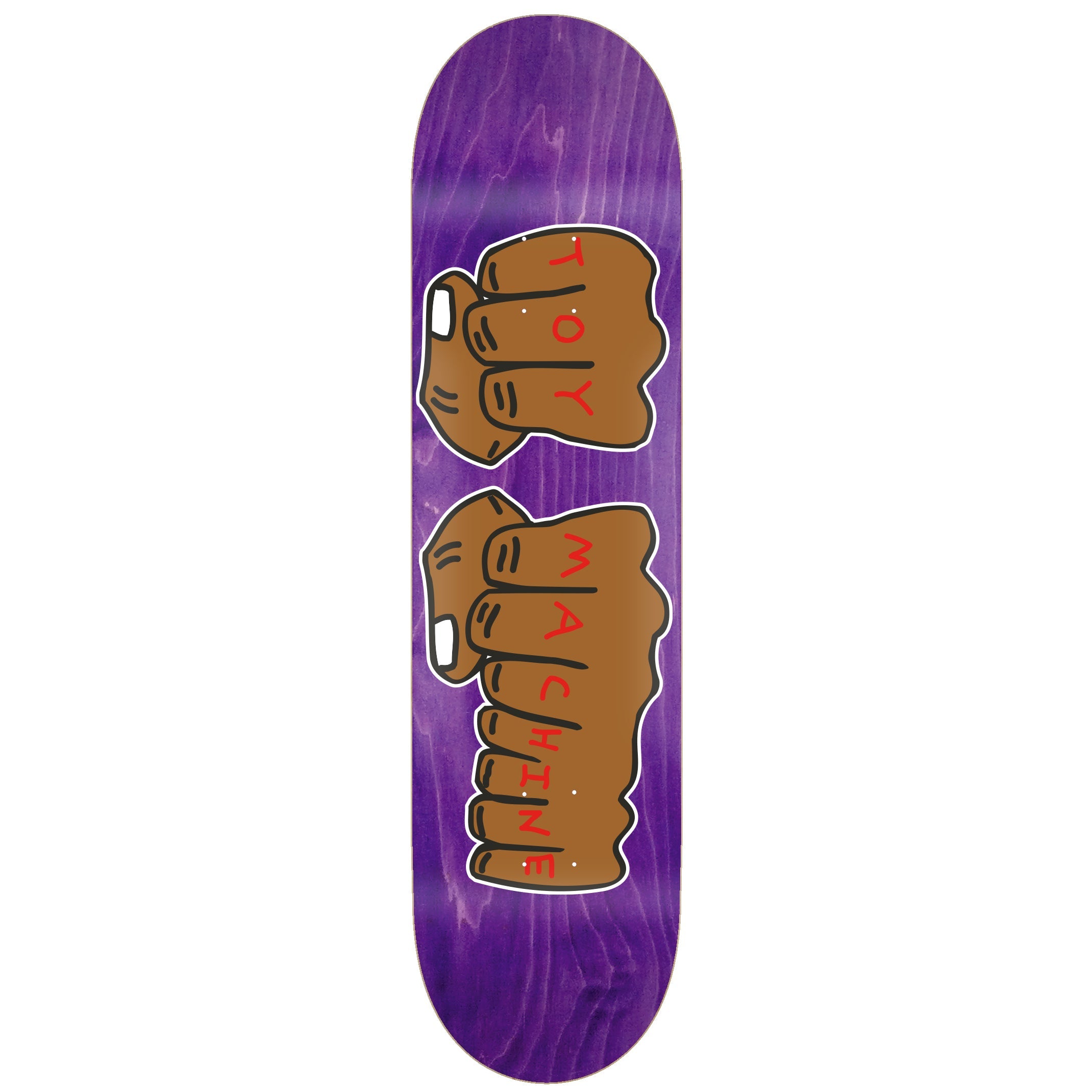 Toy Machine Skateboards Fists Deck ASST 8.0