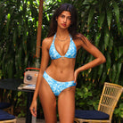Kulani Kinis Simple Strap Halter Bikini Top OceanParasise L