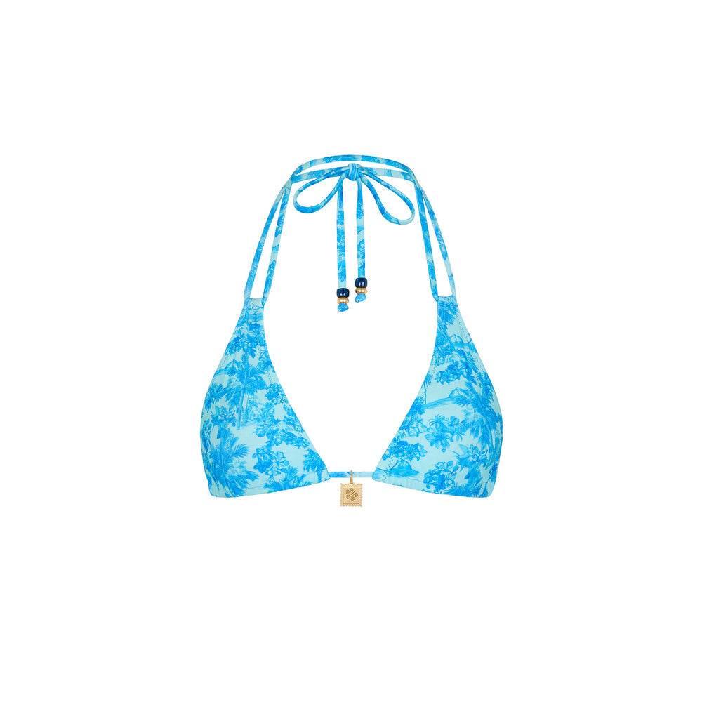 Kulani Kinis Simple Strap Halter Bikini Top