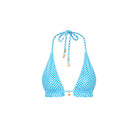 Kulani Kinis Frill Halter Bikini Top IslandLush S