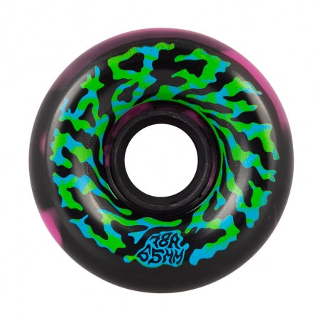 Slime Balls Swirly Black Pink Swirl Wheels 78A 65mm