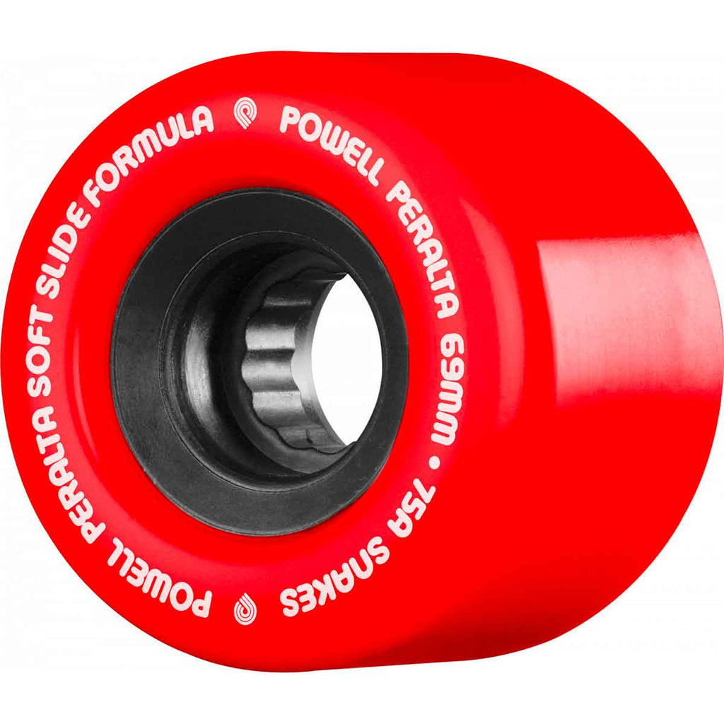 Powell Peralta Snakes Skateboard Wheels Red 69mm
