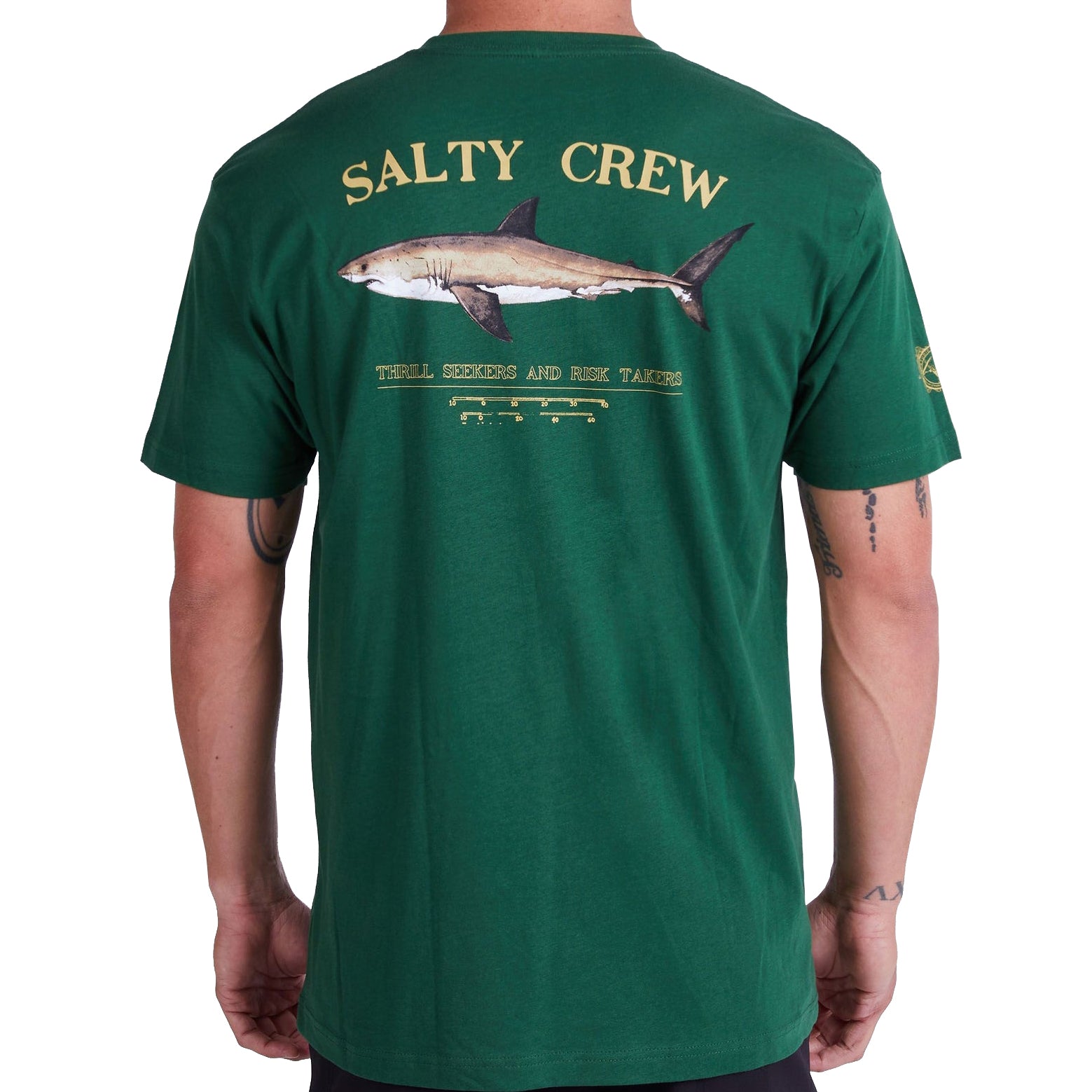 Salty Crew Bruce SS Tee ForestGreen S