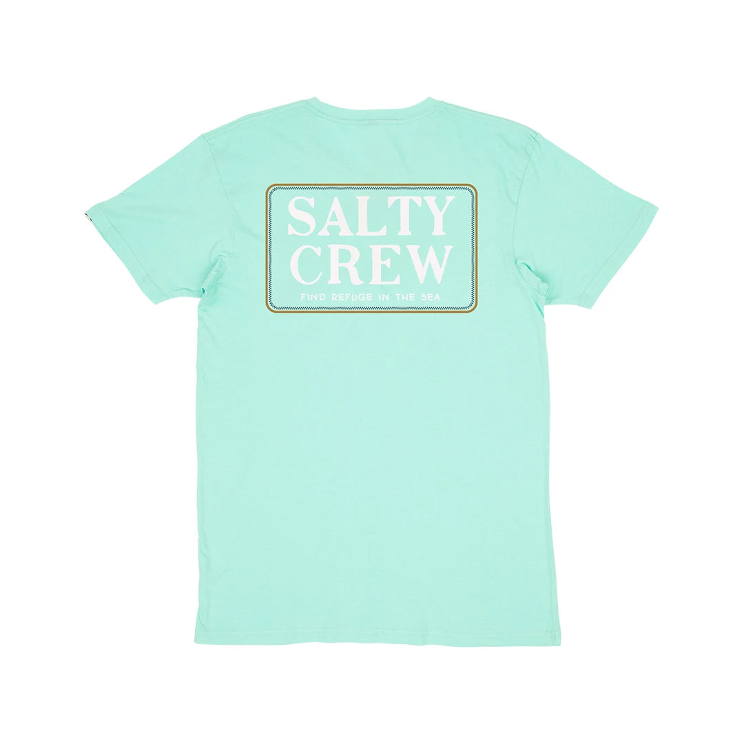 Salty Crew Deckhand SS Mens Tee Seafoam XL
