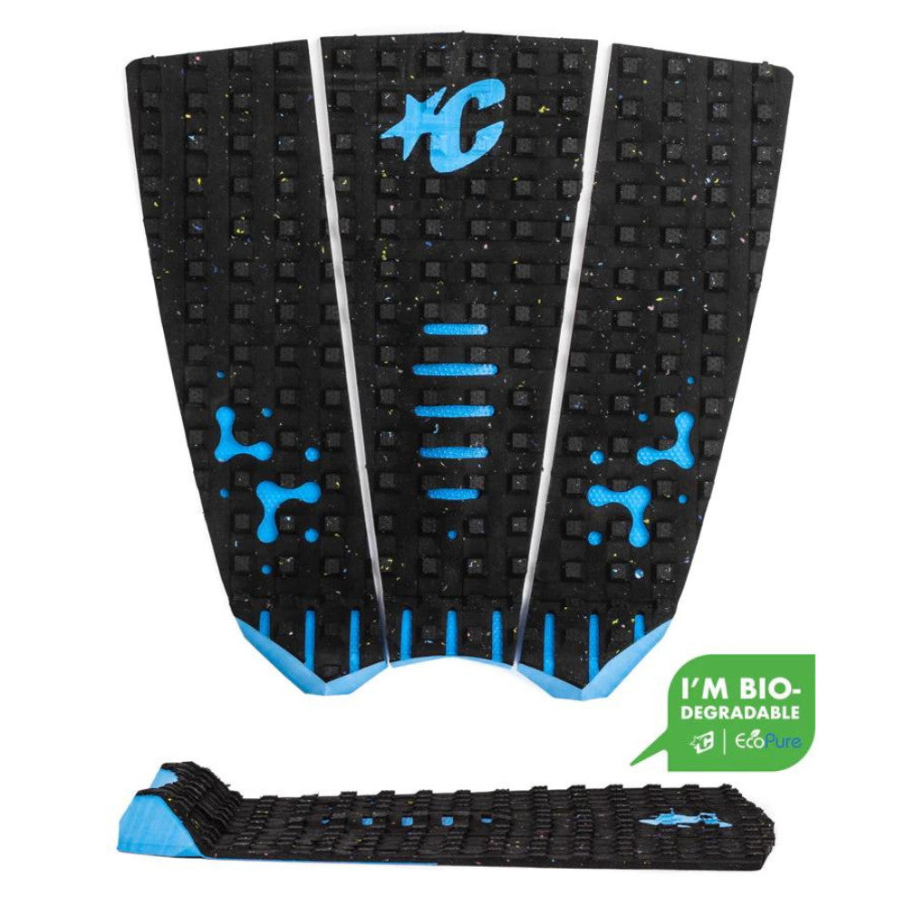 Creatures of Leisure Mick Fanning Loc-Lite EcoPure Traction Pad Carbon Cyan