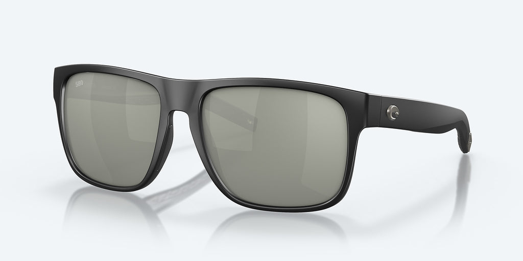 Costa Del Mar Spearo XL Sunglasses MatteBlack GraySilver 580G