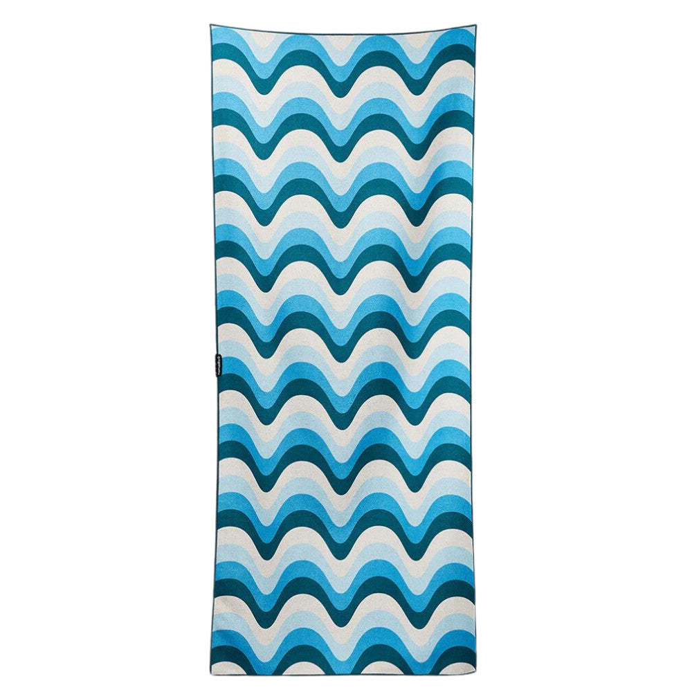 Nomadix Beach Towel Wave Blue 30x72.5