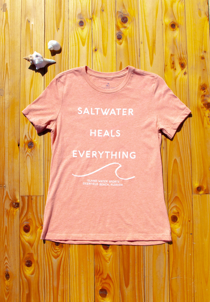 IWS Saltwater Heals Everything Relaxed S/S Tee.