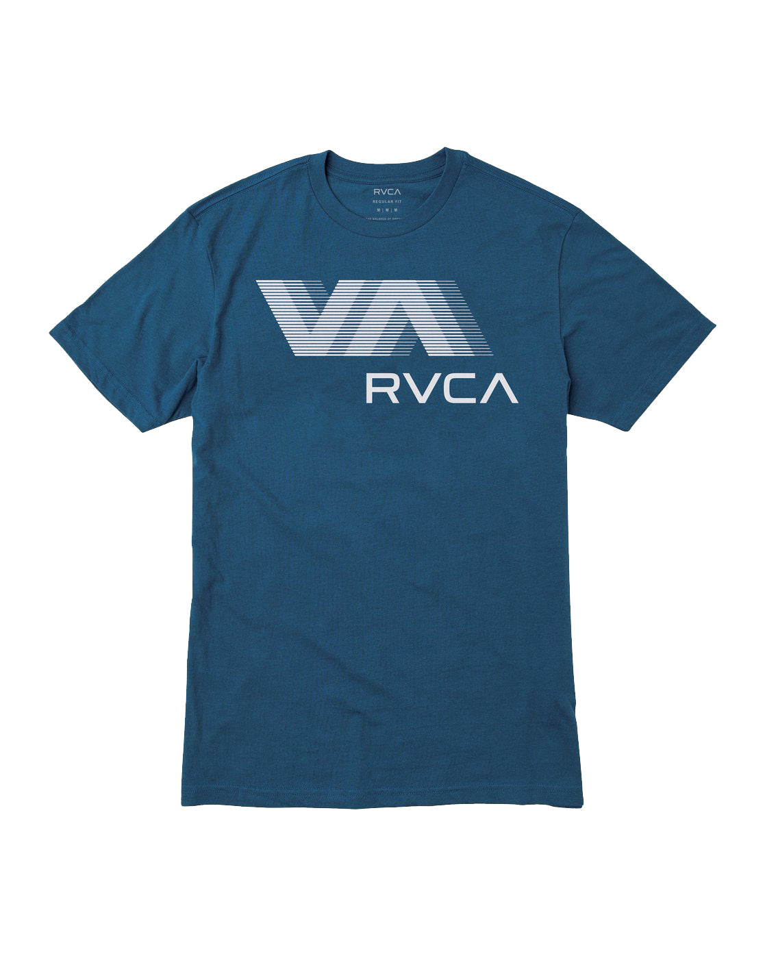 RVCA VA RVCA BLUR SHORT SLEEVE TEE DDN-Blue XL