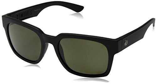 Electric Zombie Sport Polarized Sunglasses Matte-Black Ohm Grey Square