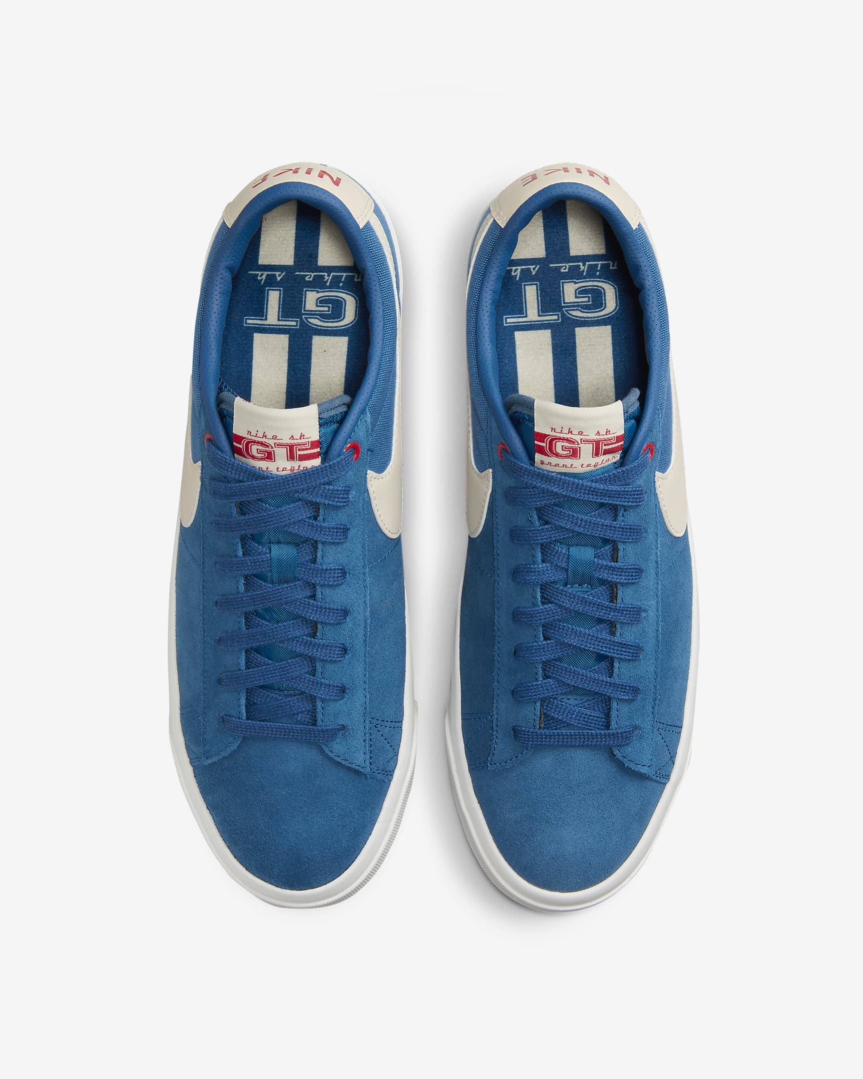 Nike SB Zoom Blazer Low Pro GT 403-CourtBlue/LtOrewood 10