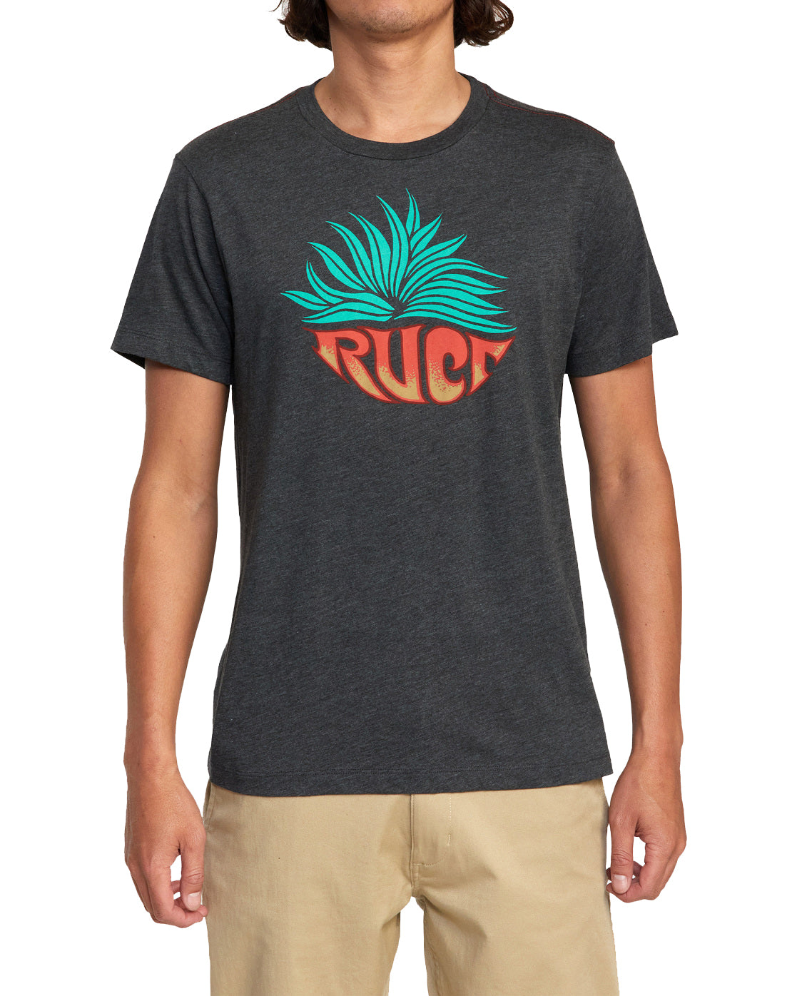 RVCA Agave SS Tee BLK M