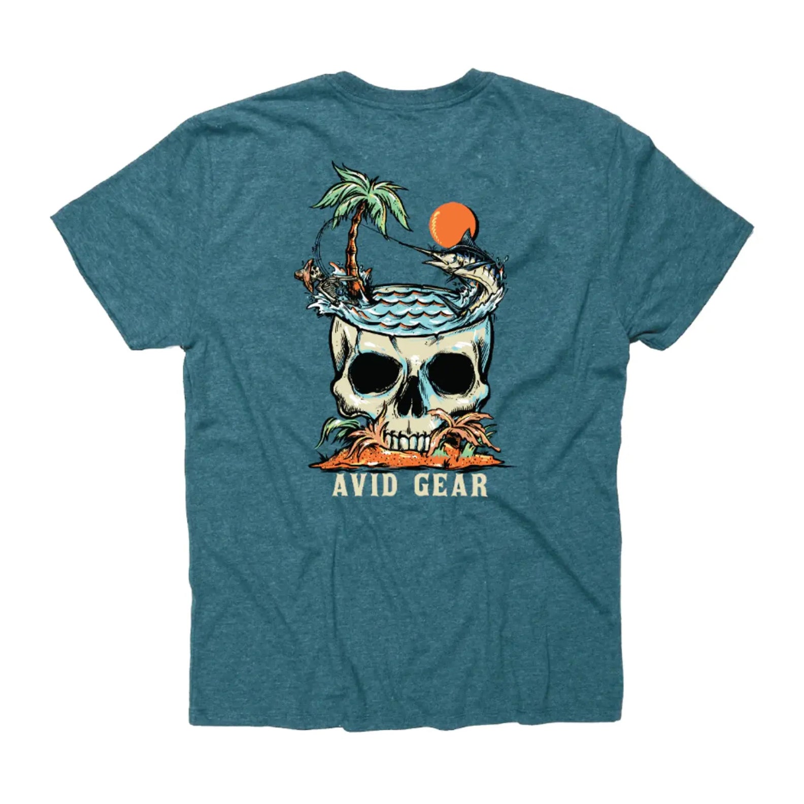 Avid Last Cast SS Tee CascadeHeather M