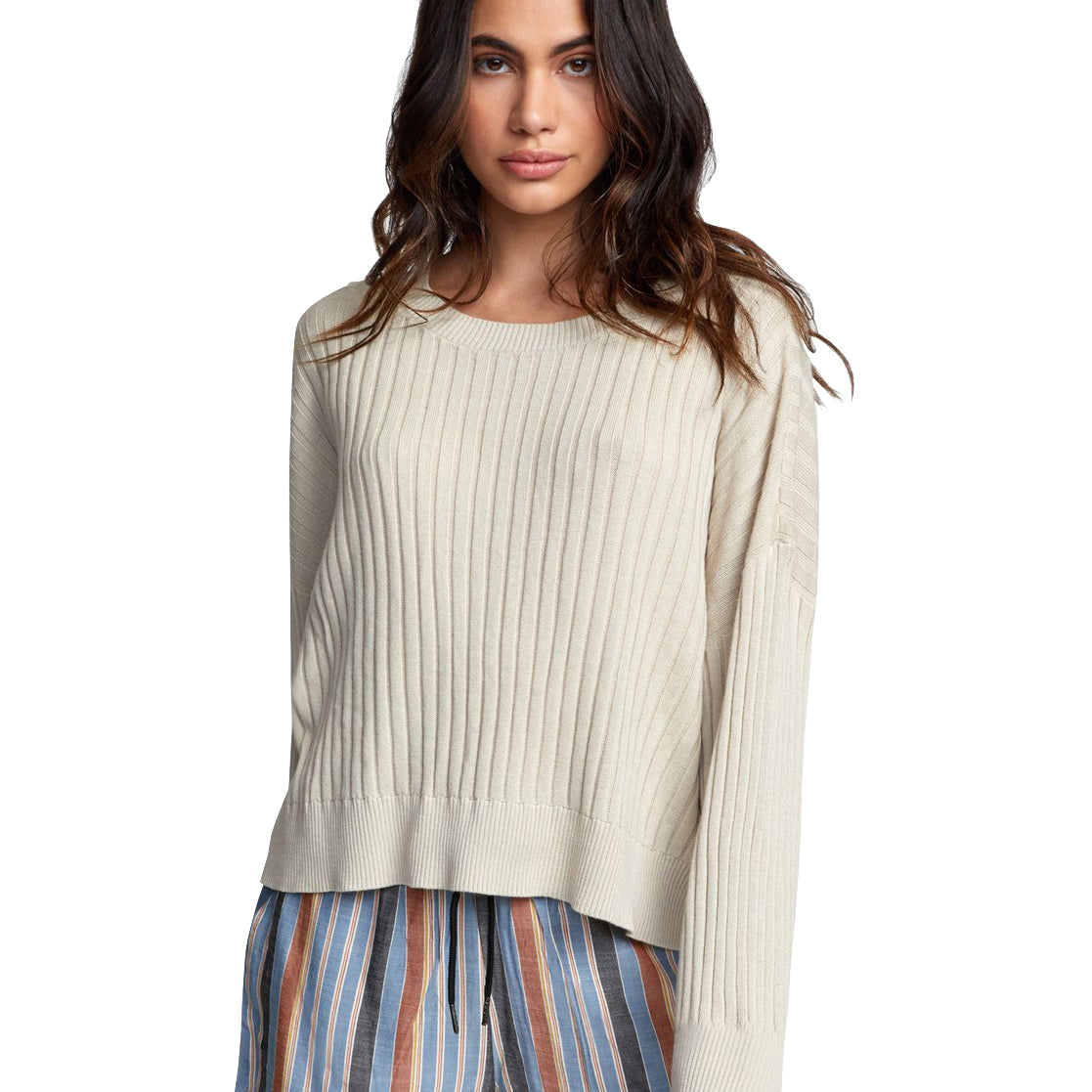 RVCA Sydney Sweater  OAT-Oatmeal XS