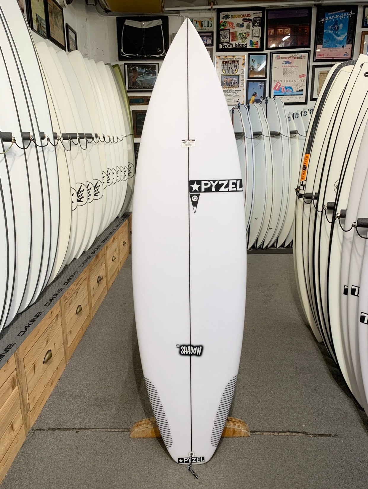 Pyzel Surfboards The Shadow Futures Fins 5ft10in