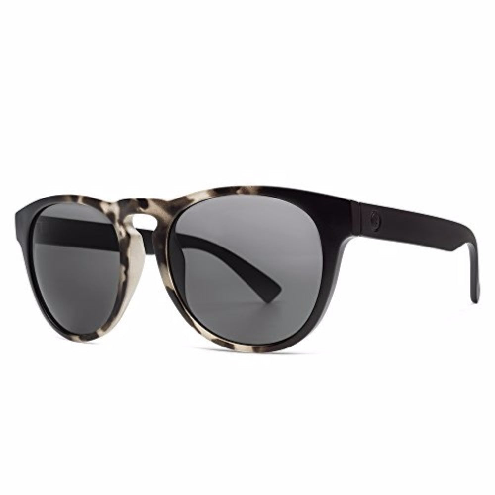 Electric Nashville XL Polarized Sunglasses Burnt-Tort Ohm-Grey Round
