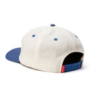 Seager Uncle Bill Hemp Snapback Hat Cream/Blue OS