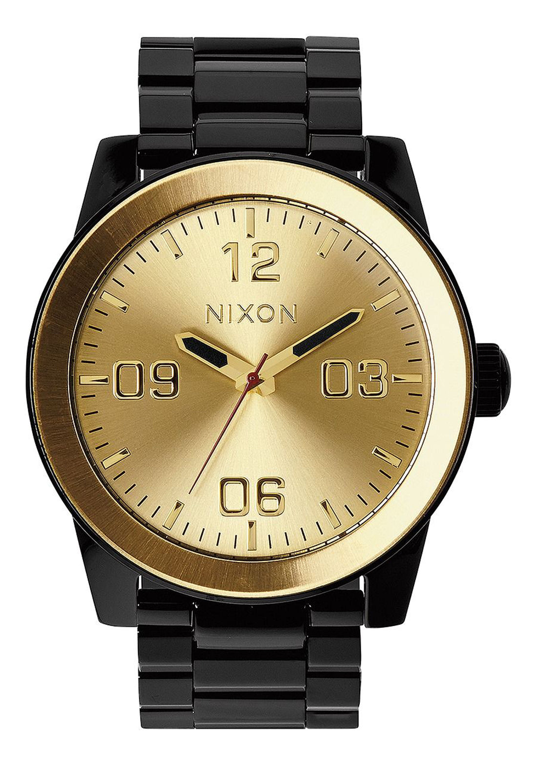 Nixon The Corporal SS Watch Black-Gold