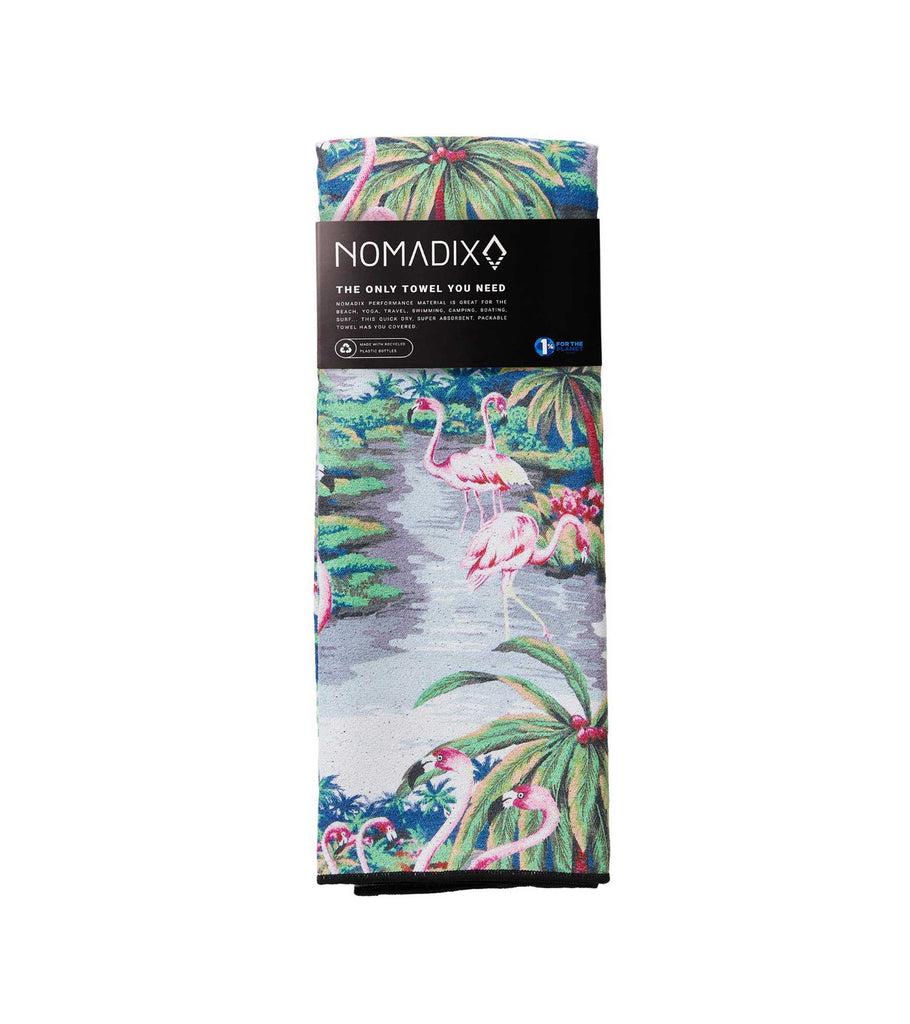 Nomadix Beach Towel Flamingo 30x72.5