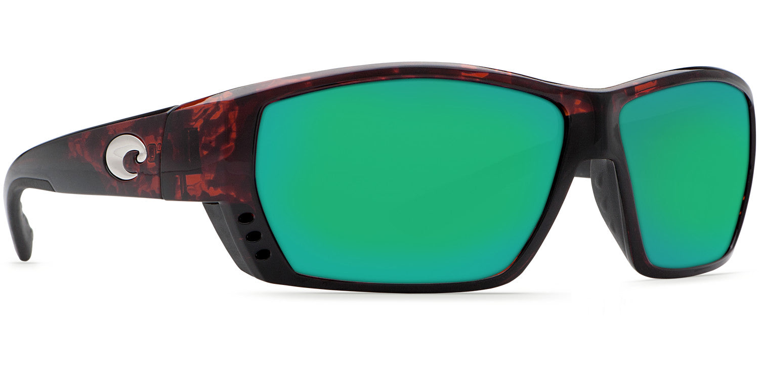 Costa Del Mar Tuna Alley Sunglasses Tortoise Green Mirror 580G
