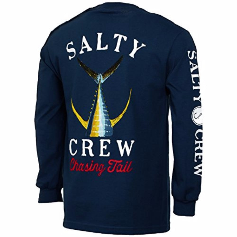 Salty Crew Chasing Tail L/S Tee Navy XXL
