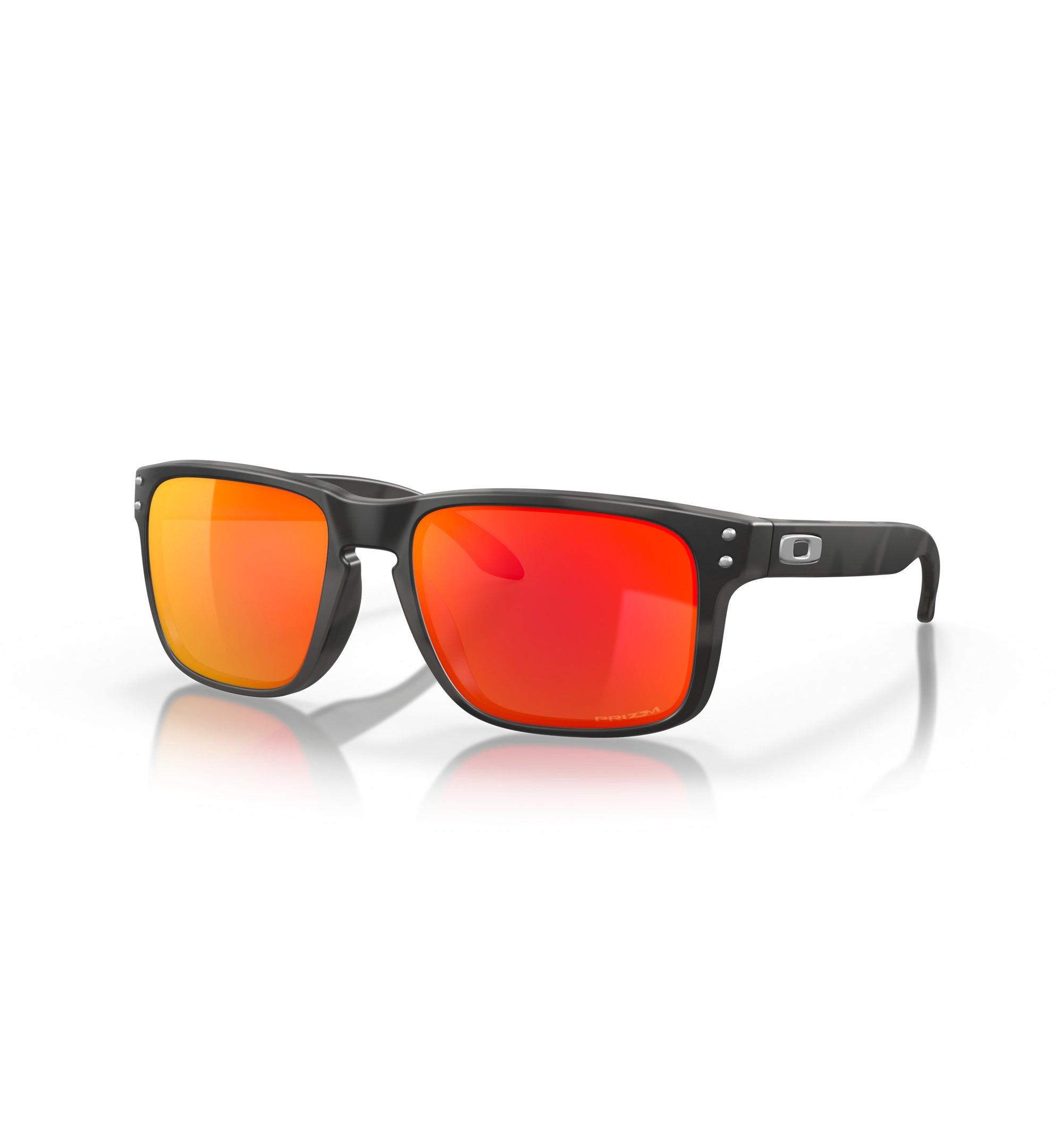 Oakley Holbrook Sunglasses BlackCamo PrizmRuby Square