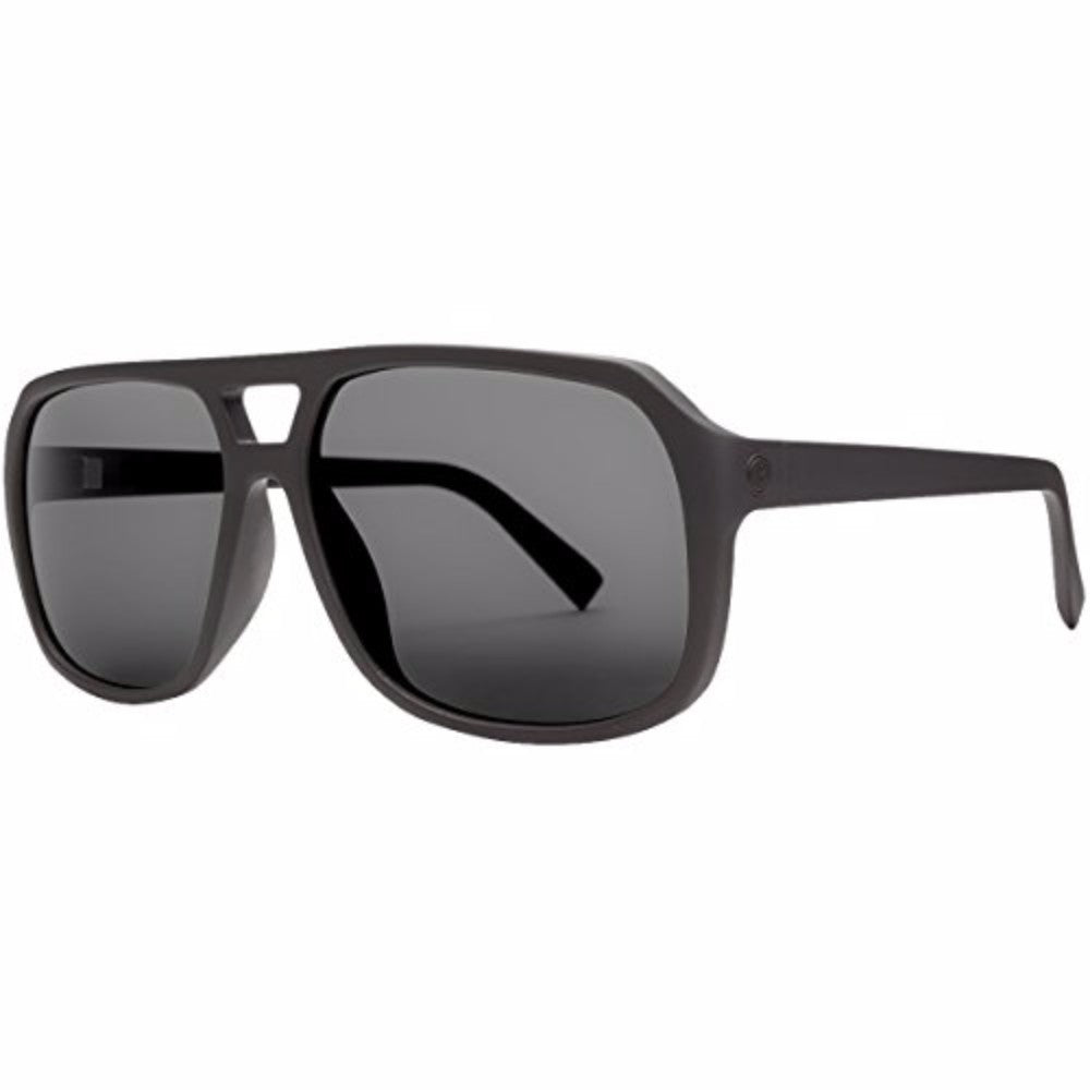 Electric Dude Sunglasses Matte Black Ohm Grey Oversized