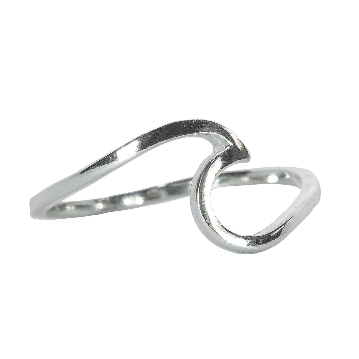 Puravida Silver Wave Ring 6