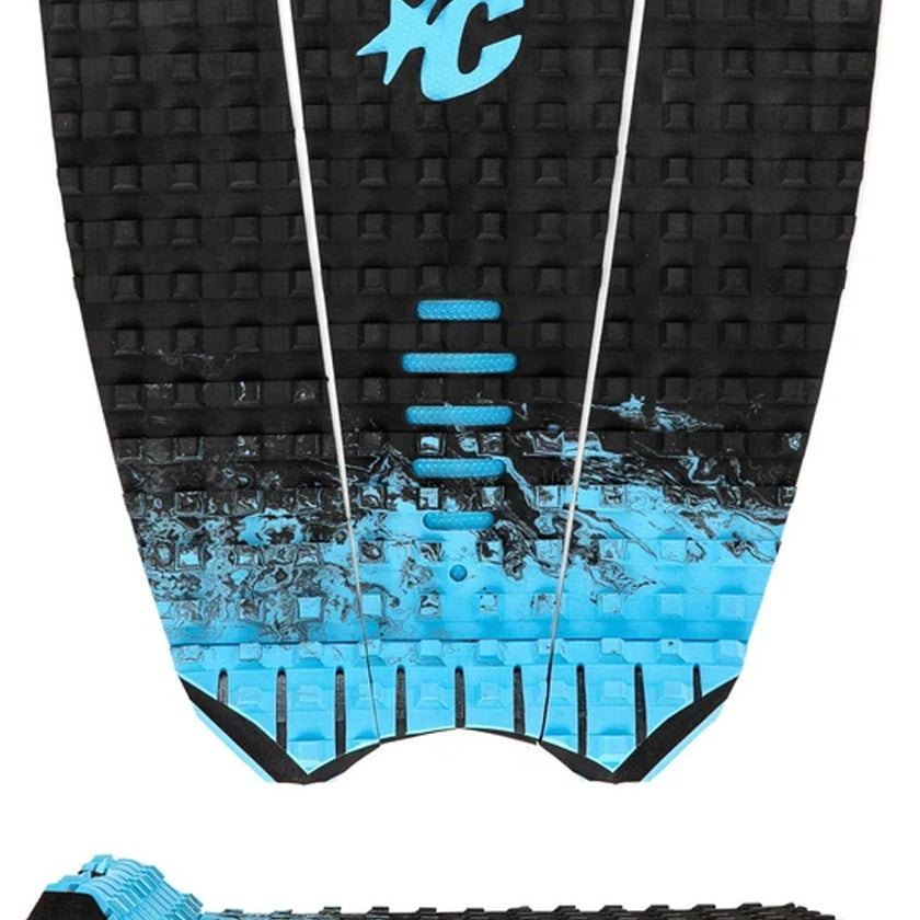 Creatures of Leisure Mick Fanning Traction Pad Black-Fade-Cyan