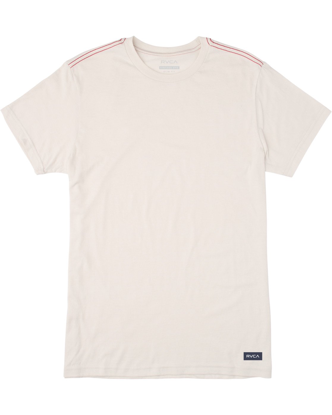 RVCA Solo Label SS Tee ANW-AntiqueWhite XL
