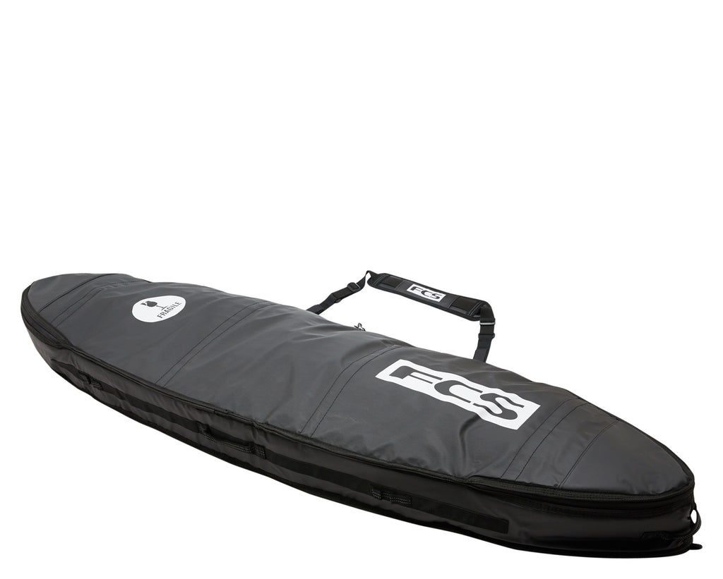 FCS Travel 2 All Purpose Boardbag Black-Grey 6ft7in