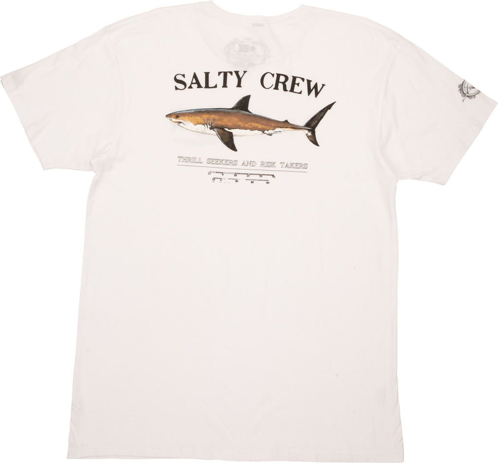 Salty Crew Bruce SS Tee White M