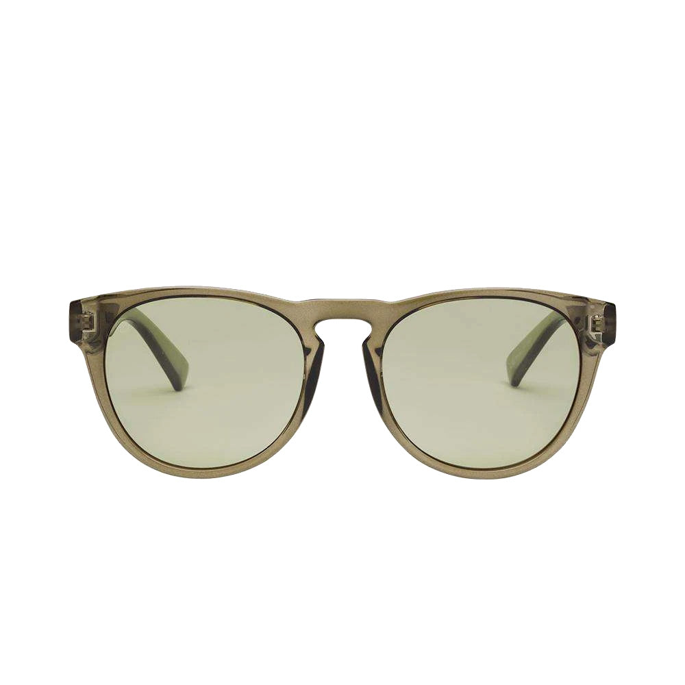 Electric Nashville XL Polarized Sunglasses GlossOlive VintageGreen Round