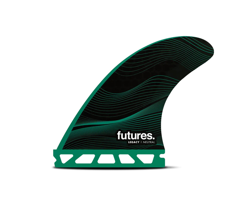 Future Fins F6 Legacy Thruster Fin Set Green M