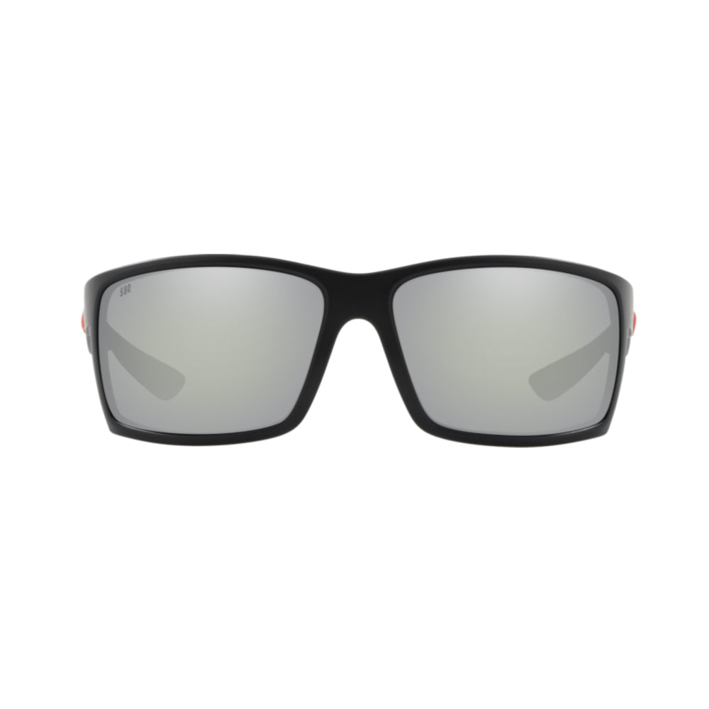 Costa Del Mar Reefton Polarized Sunglasses RaceBlack SilverMirror 580G