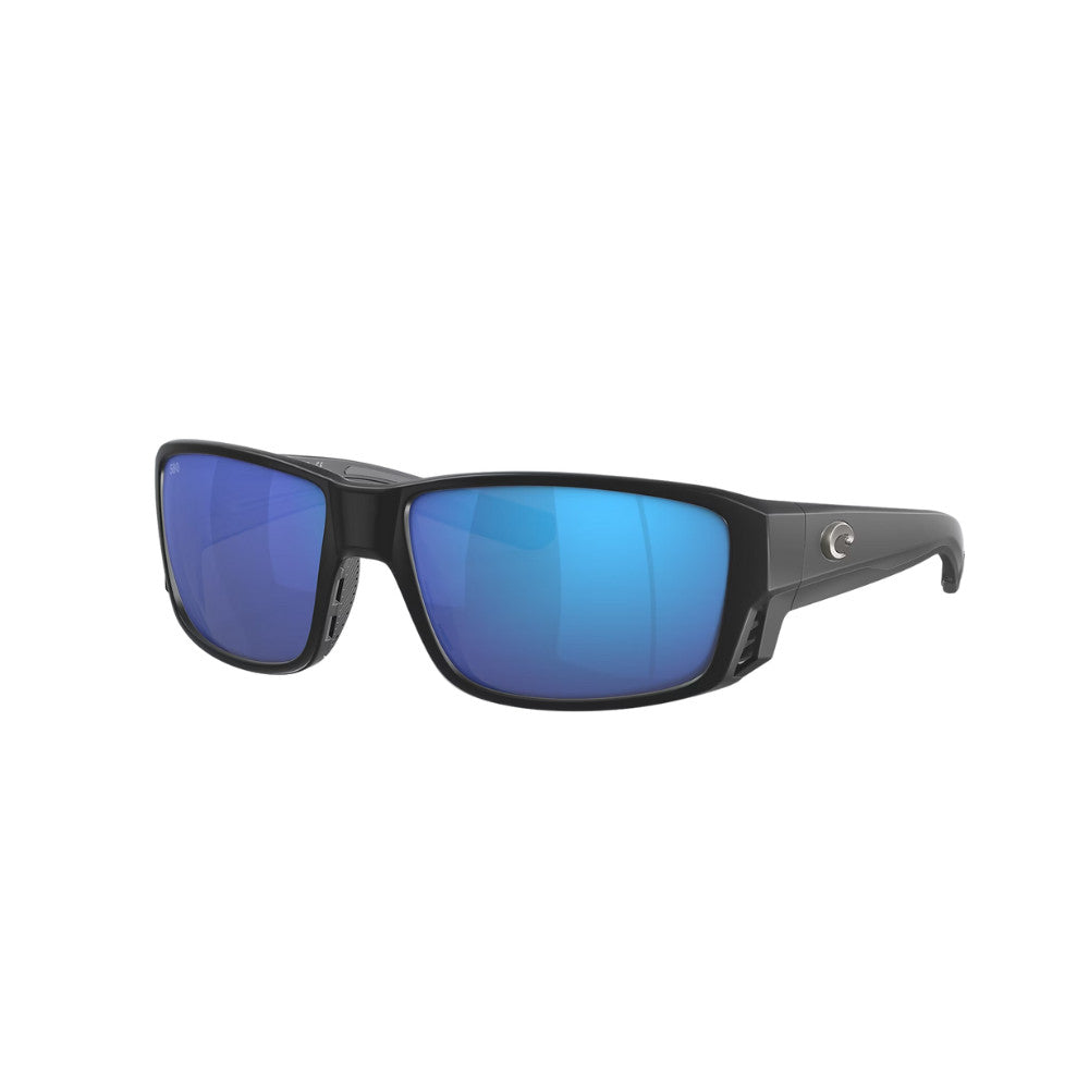 Costa Del Mar Tuna Alley Pro Polarized Sunglasses Black BlueMirror 580G