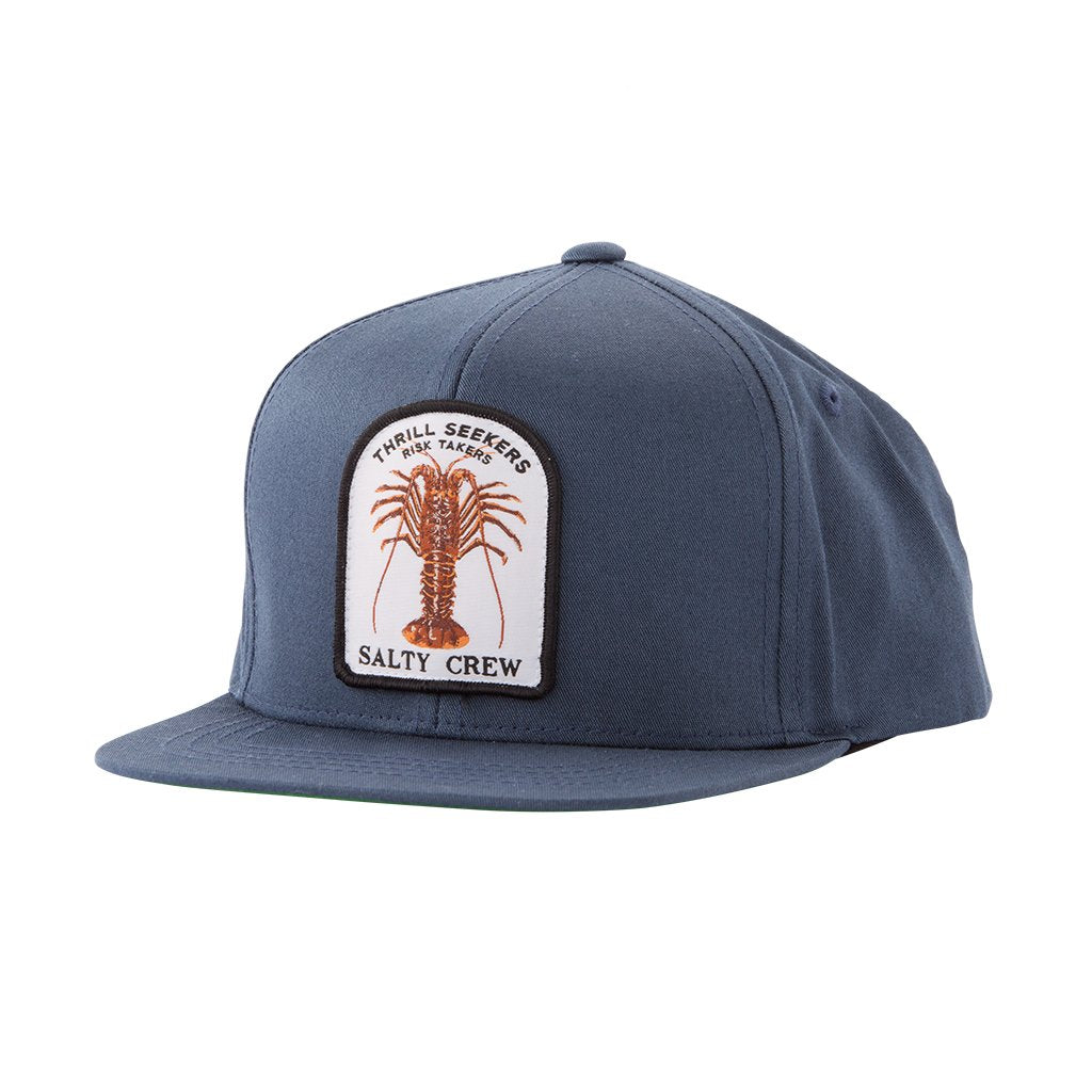 Salty Crew Buggin Out Boys 5 Panel Hat Navy OS