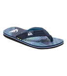 Quiksilver Molokai Layback Mens Sandal XBKB-Blue-Black-Blue 14